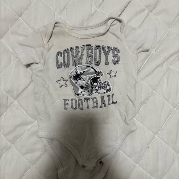 NFL Other - NFL Cowboys White Baby onesie
